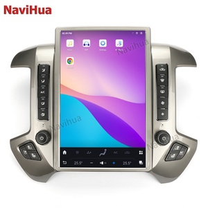 วิทยุติดรถยนต์ NaviHua หน้าจอ Tesla ขนาด 14.4 นิ้ว ระบบ Android 13 พร้อมระบบนำทาง GPS สำหรับ Chevrolet Silverado/GMC Sierra ปี 2014-2018 - Product Image 3