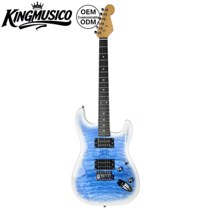 Guitarra Eléctrica ST Personalizada de Fábrica GZ-ST2E |   Cuerpo de Paulownia, Mástil de Arce, Diapasón de <span class=keywords><strong>Techwood</strong></span> |   Pastillas Humbucker Dobles de 648 mm - Product Image 1