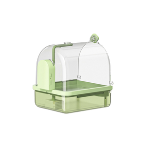 Grand perchoir de douche électrique automatique pour oiseaux Cage de bain pour perroquets calopsittes perruches baignoire - Product Image 1