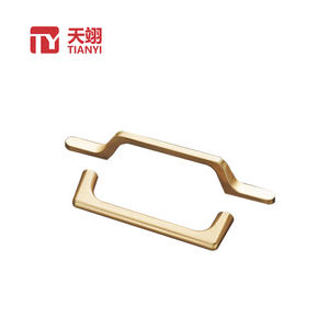 Modern Style Zinc Alloy Cabinet <strong>Door</strong> Handles for Kitchen Drawer &amp; Dresser-Customized Size 96-128mm Durable &amp; Easy Installation - Product Image 1