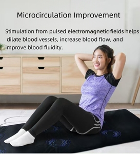 Luxuryade B190 PEMF FlR Photon Red Light Heating Pad Crystal Amethyst Heating Mat Therapy Infrared Mattress - Product Image 6