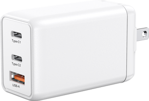 65W enchufe plegable UE Reino Unido carga súper rápida Gan cargador de pared tipo C Usb Multi Puerto Pd 3,0 para <span class=keywords><strong>Iphone</strong></span> 15 16 Laptop <span class=keywords><strong>Notebook</strong></span> - Product Image 2