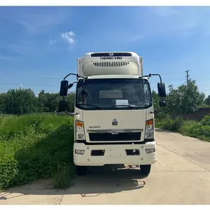 中国小冰箱卡车豪沃全新4x2驱动欧6排放最佳单排驾驶室货车