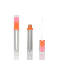 Tube de brillant à lèvres carré en plastique cosmétique, emballage Double couche, Tube de rouge à lèvres liquide ABS