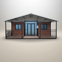 Maison préfabriquée modulaire de luxe sur mesure, conteneur d'expédition, hôtel, villa, design contemporain, cuisine respirante