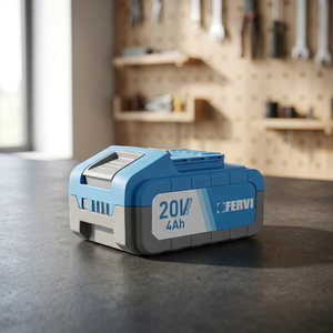 Batterie lithium-ion FERVI 4AH 20V, 0,71 kg, temps de recharge 120/60 min - Product Image 2