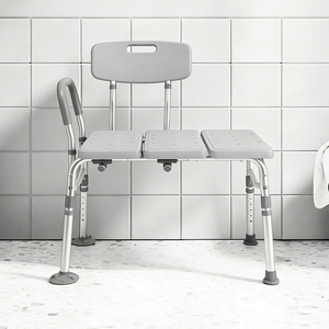 Nouvelle Arrivée Siège de Douche Confortable en Alliage d'Aluminium, Banc de Douche, Chaise de Douche pour Personnes Âgées - Product Image 1