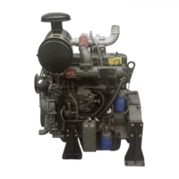 Moteur automobile diesel de fabrication chinoise, démarrage électrique, refroidissement par eau, 4 temps, multicylindres, 150cc, 55kW, émission Euro 2, industriel