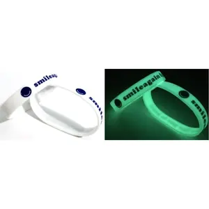 Braccialetto in silicone FLUO CLASSIC, merchandising personalizzato - Product Image 1