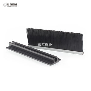 Brosse pour <span class=keywords><strong>porte</strong></span> coulissante <span class=keywords><strong>Porte</strong></span> et fenêtre Brosse à bande d'étanchéité Pile supérieure en laine Wea Arrêt de <span class=keywords><strong>porte</strong></span> magnétique Nickel brossé - Product Image 3