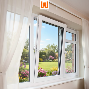 Окна поворотно-откидные NFRC в американском стиле, звукоизоляционные, из ПВХ, с одинарным остеклением, для дома - Product Image 1