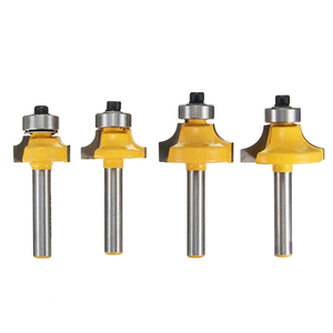 DIC TOOLS ISO 9001 Certified 3-Year Warranty TCT Carbide Tipped <b>Router</b> Bits Flat Round Bit 8mm 12mm Shank for <b>Woodworking</b> Tools - Product Image 1