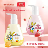 Dentifrice Enfant en Gros Probiotiques Prévention Caries Dents Fortes Sans Fluor Saveur Fraise Orange