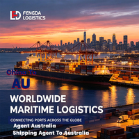Agent d'expédition maritime porte-à-porte DDP vers l'Australie, port de Brisbane, service logistique CIF, réservation d'espace stable