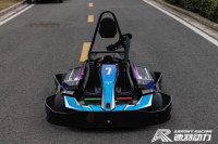 Kart Eléctrico Profesional para Adultos, Compacto, Ligero y de Alto Rendimiento para Carreras al Aire Libre