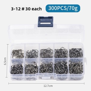 Thép Carbon Cao Bạch Tuộc Móc <span class=keywords><strong>3</strong></span> # ~ 12 # Barbed Nước Ngọt & Đại Dương Đá Câu Cá Bù Đắp Móc Duy Nhất Cho Sea & Sông Câu Cá - Product Image 2