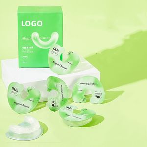 Venta al por mayor portátil alineador remojo limpiador 30ml menta sabor té antibacteriano sin <span class=keywords><strong>alcohol</strong></span> caja de limpieza <span class=keywords><strong>para</strong></span> blanquear bandeja - Product Image 5