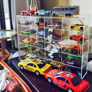 24 Toy <strong>Cars</strong> Display Case Compatible with Hot Wheels <strong>Matchbox</strong> <strong>Cars</strong> Clear Acrylic Display Case for Hot Wheels - Product Image 5