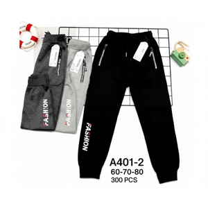 Pantaloni Sportivi Invernali per Ragazzi, Leggings Lunghi Stampati in Cotone per Bambini di Tutte le Età - Product Image 1