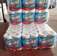 2024 vente en gros de rouleau de papier hygiénique 2 plis en relief papier toilette pas cher prix papier de soie Papel Higienico