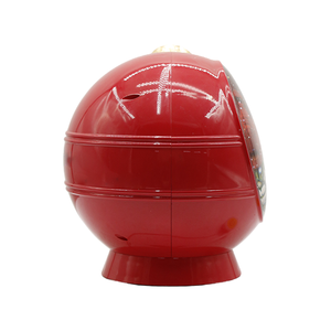 Christmas Cardinal Bird <strong>Sculpted</strong> <strong>Resin</strong>+Plastic Snow Globe Ornament Red Ball with LED Glitter Holiday Decor B2B Wholesale Supply - Product Image 4