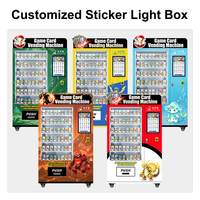 Distributeur automatique intelligent de cartes à collectionner et de jouets avec élévateur pour usine