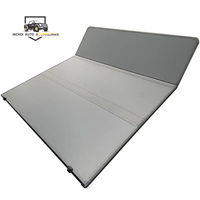 Couverture de benne rigide pliable en trois parties en aluminium de haute qualité pour pick-up Toyota Hilux/Ford Ranger/Chevy Silverado