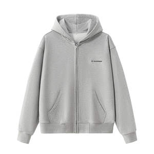 Sweat à capuche <span class=keywords><strong>Bape</strong></span> Chrome Hearts en coton avec logo brodé personnalisé, lourd, surdimensionné, à fermeture éclair, pull d'hiver, streetwear, mode masculine - Product Image 3
