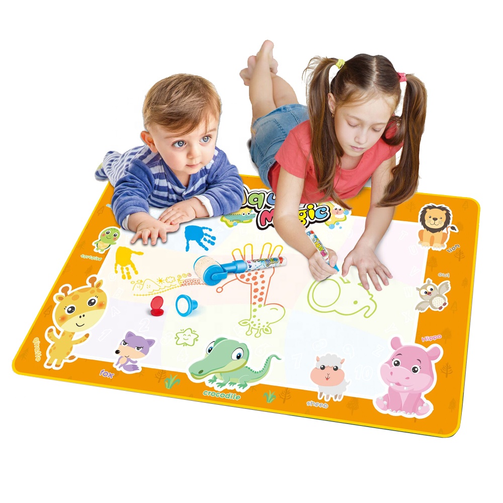 Обучающие игрушки, коврик для рисования водой, игрушка, Забавный коврик для рисования, подарок для детей
