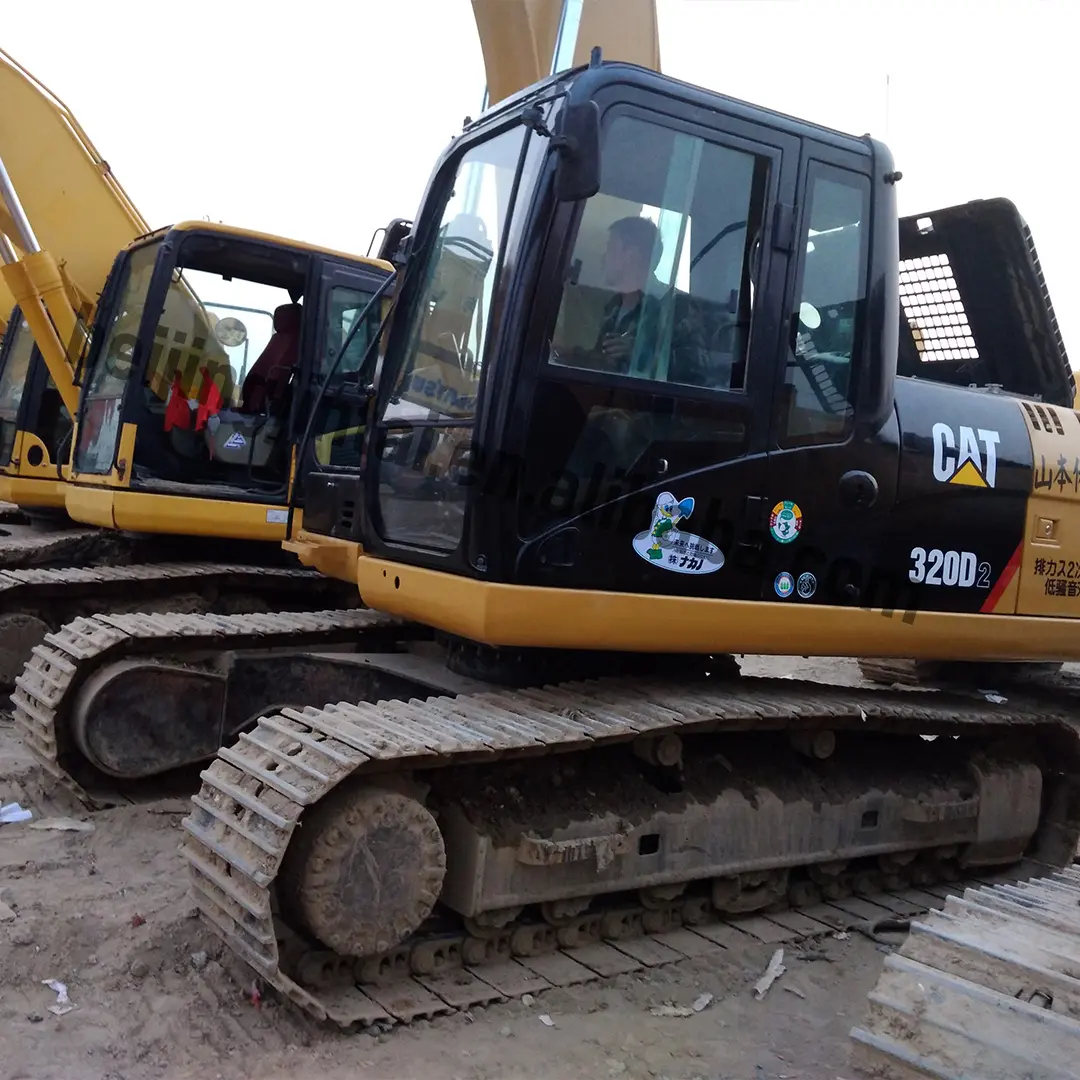 Низкая цена оригинальный CAT 320D CAT 320GC 320C 320b 320 20-тонный гусеничный экскаватор для продажи подержанных экскаваторов