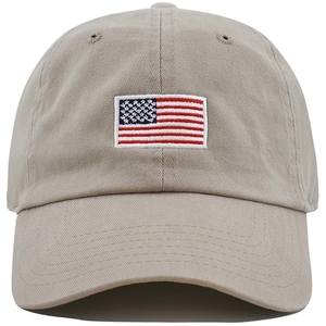 Gorra de Béisbol Personalizada de Fábrica, Sin Aranceles, con Bordado de la Bandera Americana, 100% Algodón Premium, Ajustable, para Papá - Product Image 5