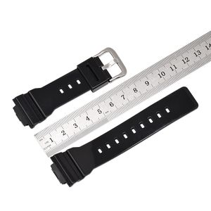 Bracelet de montre convexe de remplacement de 16mm pour bracelet de montre en caoutchouc <span class=keywords><strong>Casio</strong></span> <span class=keywords><strong>GMA</strong></span>-S110/<span class=keywords><strong>GMA</strong></span>-S120/DW-5600/DW-6900/GW-M5610 - Product Image 6