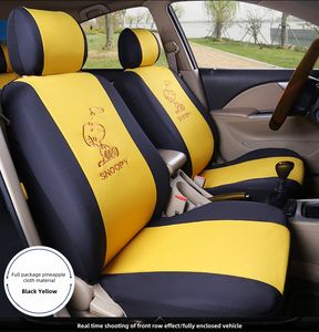 Accesorios para el <span class=keywords><strong>interior</strong></span> del coche Decoración Cojín de asiento de coche Juego completo Fundas de asiento de coche de cuero deportivo de lujo - Product Image 4