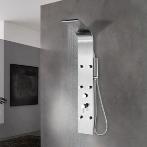 Badezimmer Dusche produkten mềm lượng mưa thoải mái máy bay phản lực massage thép không gỉ vòi hoa sen Bảng điều khiển - Product Image 2