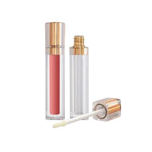 Contenants de brillant à lèvres personnalisés en gros avec logo, 6,5-9,0 ml, flacon en plastique avec bouchon à vis, tubes de brillant à lèvres avec pinceau du fabricant - Product Image 1