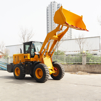 Meilleures ventes Chargeuse sur pneus hydraulique diesel pour chantier de construction Pneus tout-terrain Quatre roues motrices Nouvelle chargeuse sur pneus