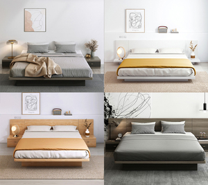 Moren-Marco de cama con cubierta, tamaño personalizado, doble reina, KingSheeshame, cama de plataforma - Product Image 6