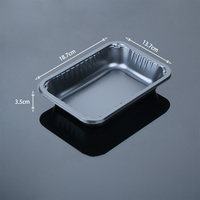 Plateau CPET écologique jetable pour le four de chauffage et l'emballage en plastique de récipient alimentaire d'utilisation de repas de ligne aérienne