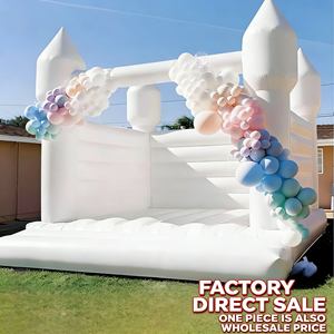 Château gonflable de plage facile à déplacer avec trampoline et toboggan pour des jeux et des divertissements de fête de plage portables - Product Image 3