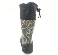 Enfants Confortables Camo Impression Bottes de Pluie En Caoutchouc Pour La Chasse