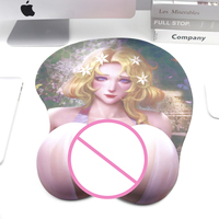 Alas mouse kartun kreatif Anime 3d silikon antiselip kualitas terbaik untuk Aksesori game PC Macbook
