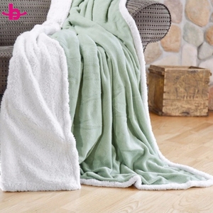 Nhà Máy Giá Manus Solid Color Siêu Mềm Dày Mink Ném <span class=keywords><strong>Polyester</strong></span> Fleece Chăn Sản Xuất Tại Trung Quốc Trong Giá Thấp - Product Image 4