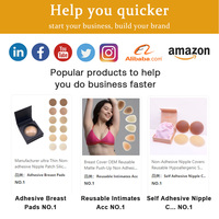 Couvre-mamelons en silicone ultra-minces non adhésifs réutilisables sans colle pour femmes – Fabricant de couvre-mamelons