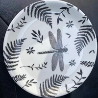 YUTAI Lámina de Transferencia de Agua de Alta Calidad con Calcomanías de Cerámica de Mariposa Flexibles, Papel Blanco para Serigrafía