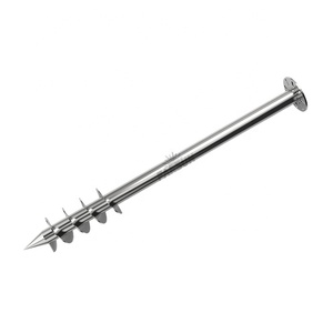 Suitable FarSun 60mm / 76mm / 89mm Ground <b>Screw</b> Pile Construction Foundation - Product Image 6
