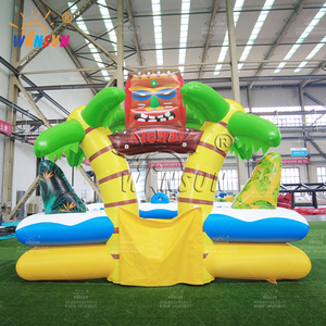 Winsun lâu đài Inflatable Bong Bóng Công viên bọt <span class=keywords><strong>Pit</strong></span> với candyland trả lại lĩnh vực cho trẻ em 'chơi tùy chỉnh màu sắc sử dụng thương mại - Product Image 1