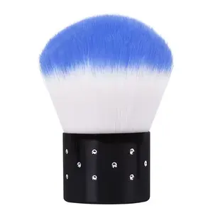 Soft Nail Dust Brush Beauty Nail Cleaning Brush Nylon Fur High Quality Nail Dust Removal Clean Brush