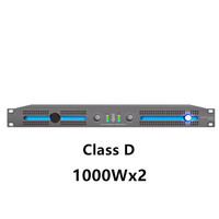 CT2.10 profesyonel 2 kanal dijital 1000W güç amplifikatörü sınıf d