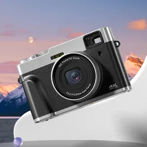 2024 हॉट सेल उत्पाद फोटोग्राफी के लिए 2.8 इंच आईपीएस स्क्रीन 48 एमपी डीएसएलआर 4K एचडी ट्रैवल कैमरा मिनी कॉम्पैक्ट डिजिटल कैमरा