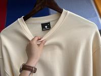 Sweat-shirt à col rond à manches longues avec logo personnalisé, impression DTG, automne-hiver, sweat-shirt pour homme, taille grande, sweat-shirt pour homme